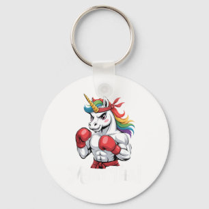 Porte-clés Muay Thai Licorne Ninja Thaïboxing Boxe