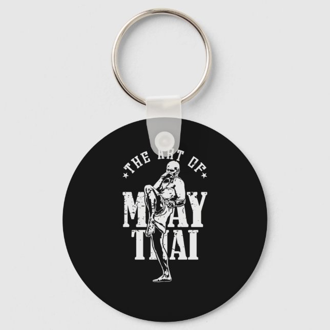Porte-clés Muay Thai "The Art of Muay Thai" (Recto)