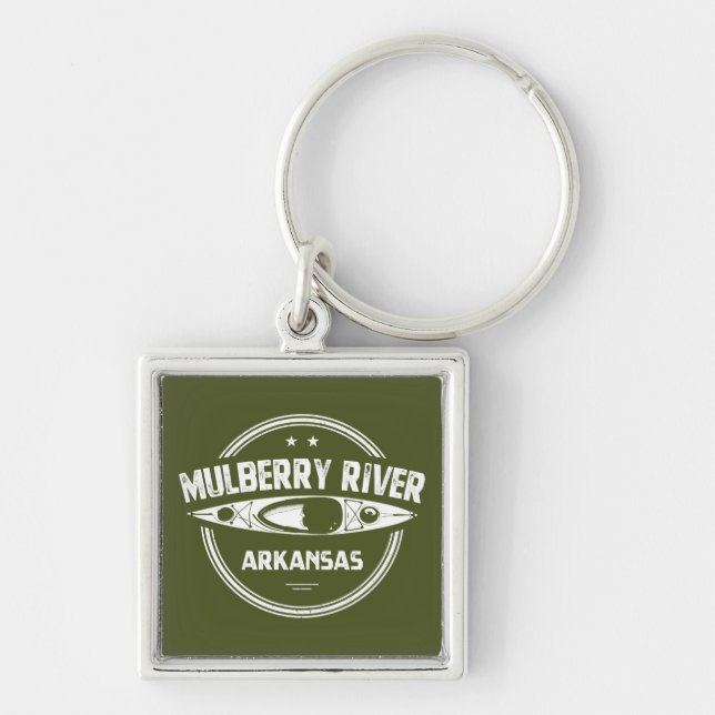 Porte-clés Mulberry River, Arkansas (Devant)