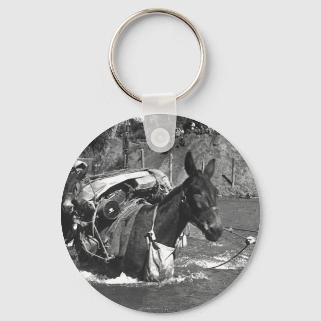 Porte-clés Mule skinners attachée à la 2e image Bn_War (Recto)