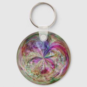 Porte-clés Multicolor bulle Abstraite Mandala