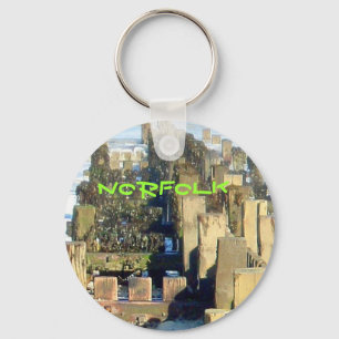 Porte-clés Mundesley Beach Groin, Norfolk, porte - clé britan