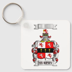 Porte-clés Murphy Nom de famille et blason
