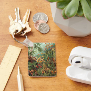 Porte-clés Muscinae vintage, plantes de mousse par Ernst Haec