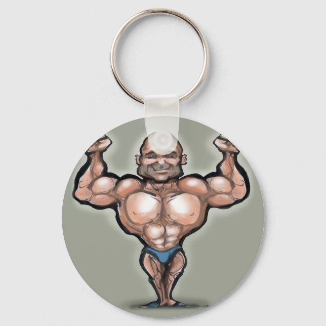 Porte-clés Muscle Dude (Recto)