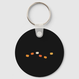 Porte-clés Musique Note Citrouille Automne Musique Enseignant