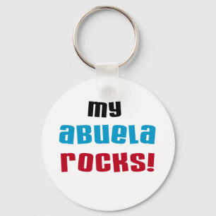 Porte-clés My Abuela Rocks T-shirts et cadeaux