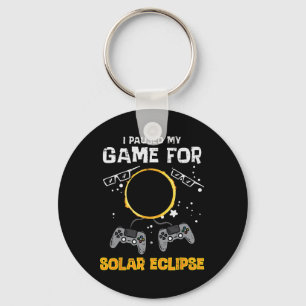 Porte-clés My Game Solar Eclipse 2024 Jeu Joueur Hommes Garço