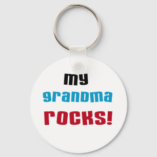 Porte-clés My Grandma Rocks T-shirts et cadeaux
