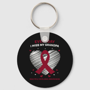 Porte-clés Myélome multiple grand-père Cancer du sang grand-p