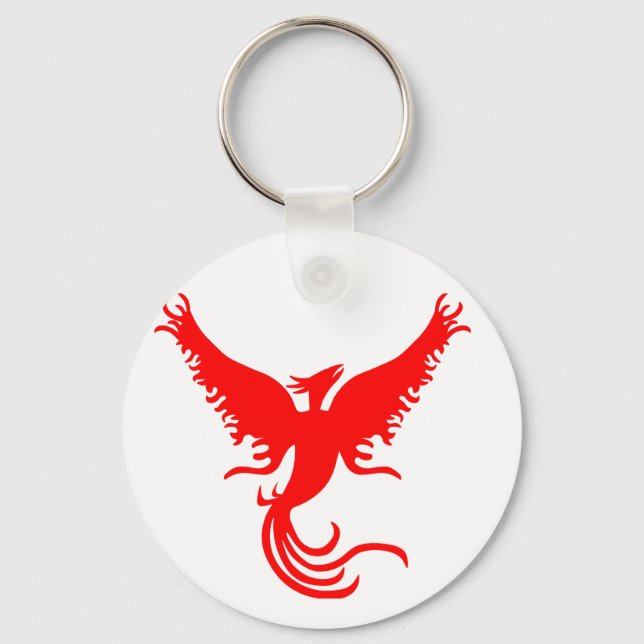 Porte-clés Mythique Phoenix Bird. (Recto)