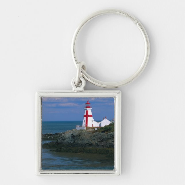 Porte-clés NA, Canada, Nouveau-Brunswick, île Campobello.4 (Devant)