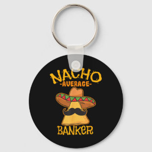 Porte-clés Nacho Moyenne Banquier Bank Executive Financier Ci