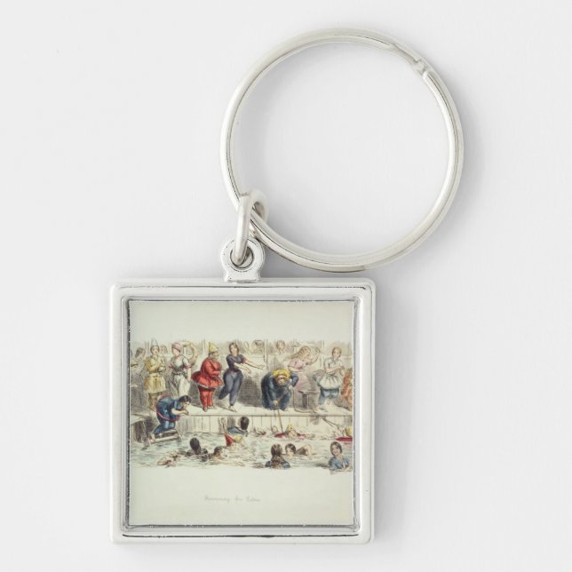Porte-clés Nageant pour des dames, 1844 (litho) (Devant)