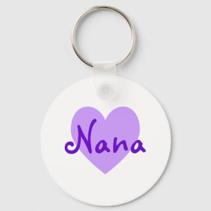 Porte-clés Nana en violet