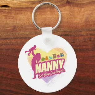 Porte-clés Nanny Nursemaid Vintage Babysitter Infirmière de g