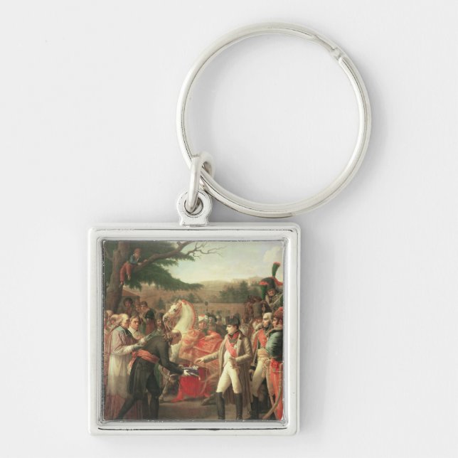 Porte-clés Napoleon Bonaparte recevant les clés (Devant)