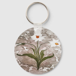Porte-clés Narcisse Sur Marbre