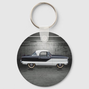 Porte-clés Nash noir et blanc Metropolitan