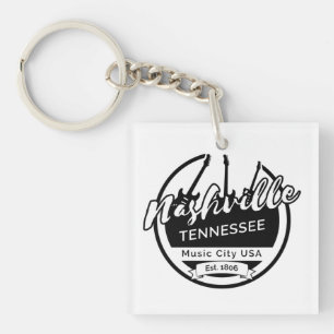 Porte-clés Nashville Tennessee Music City Backpack