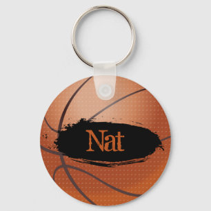 Porte-clés Nat Grunge Porte - clé de basket-ball / Cercle de