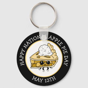 Porte-clés National Apple Pie Day May 13th