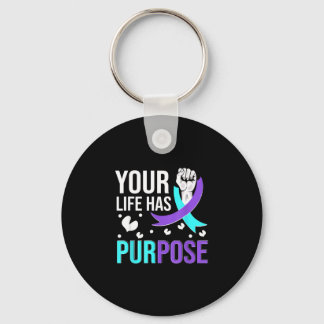 Porte-clés National prevention awareness month warrior