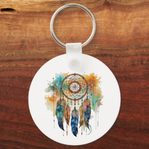 PORTE-CLÉS NATIVE AMERICAN DREAM CATCHER