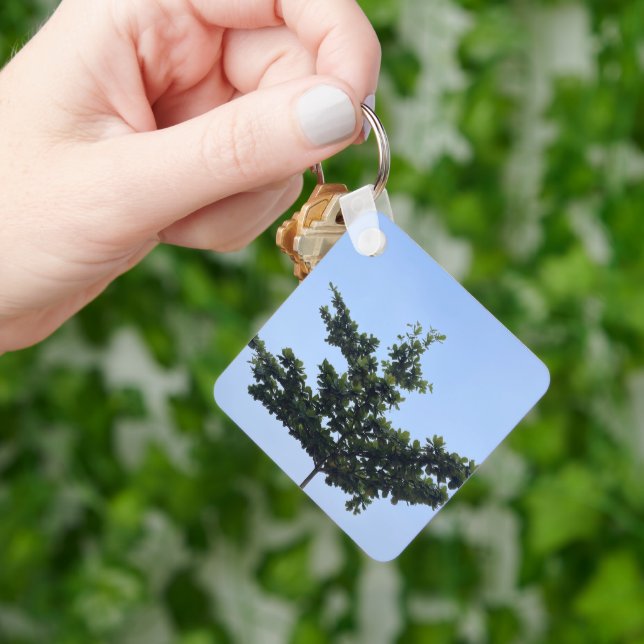 Porte-clés Nature's Harmony Keychain - Carry the Serenity wit (main)