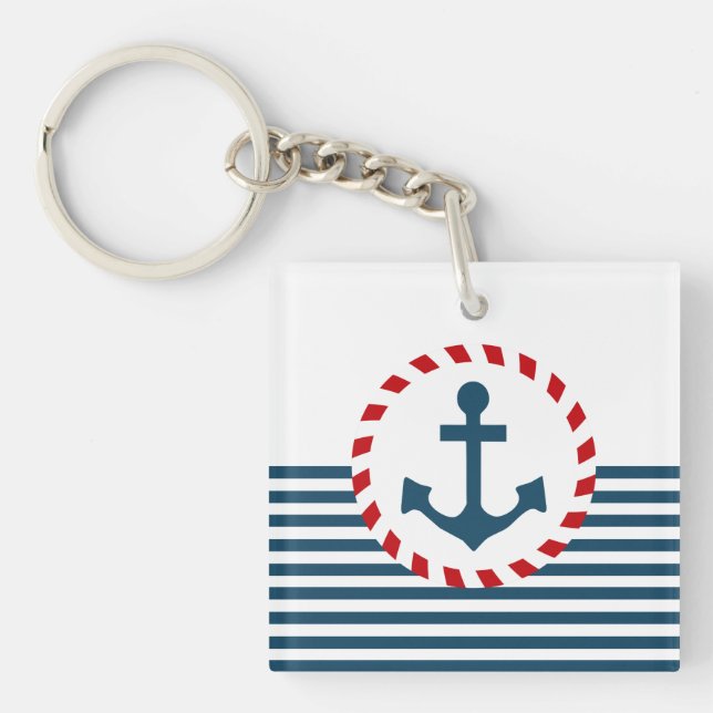 Porte-clés Nautical design (Devant)