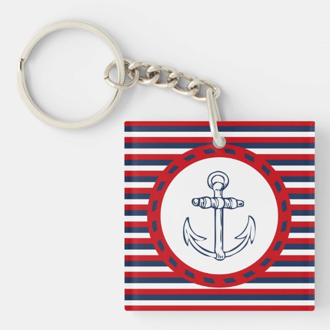 Porte-clés Nautical design (Devant)