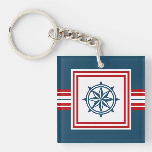 Porte-clés Nautical themed design (Devant)