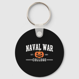 Porte-clés Naval War College Arch Halloween Design Vintage Fu