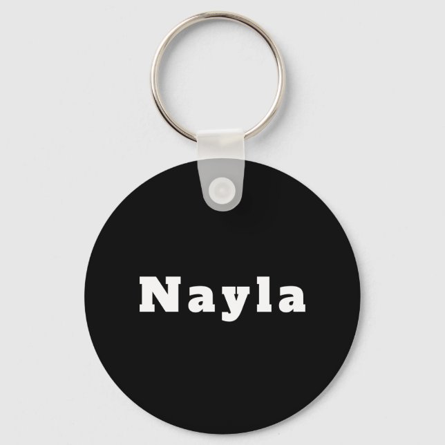 Porte-clés Nayla (Recto)