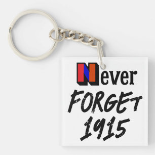 Porte-clés Ne jamais oublier 1915
