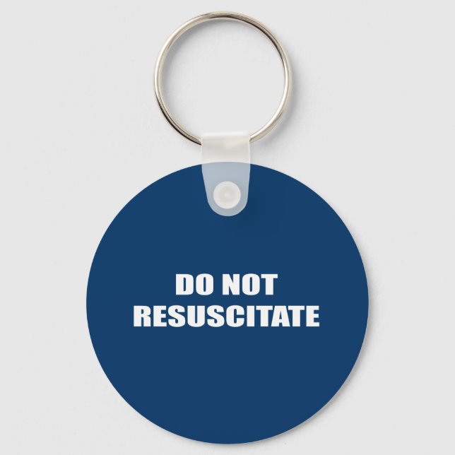 Porte-clés Ne pas réutiliser (Recto)