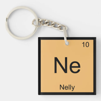 Porte-clés Nelly Nom Chimie Élément Tableau Périodique