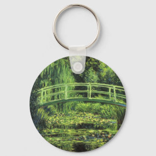 Porte-clés Nénuphars blancs par Claude Monet, Art Vintage