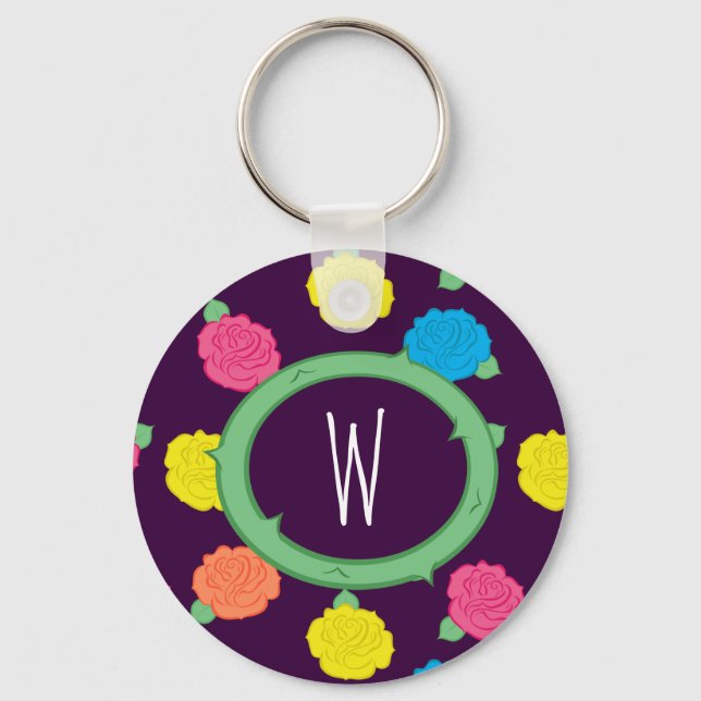 Porte-clés Neon Porte - clé Rose (Recto)