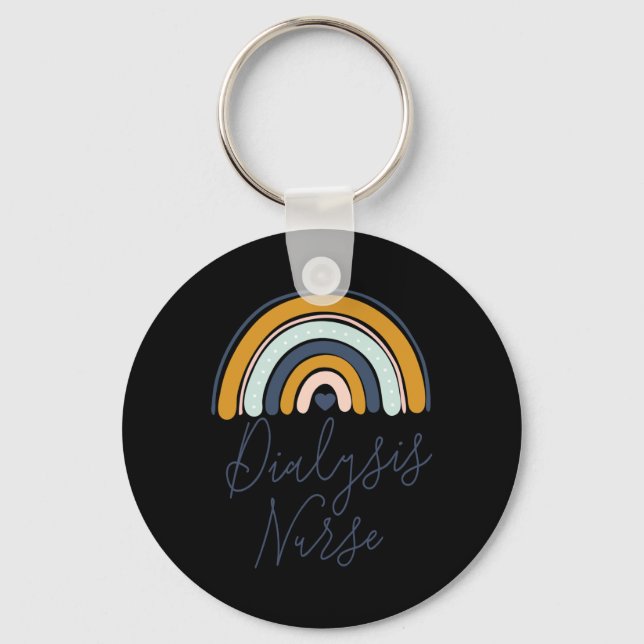 Porte-clés Néphrologie infirmière Maladie rénale Insuffisance (Recto)