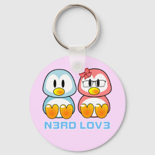 Porte-clés Nerd Valentine : Geek informatique Parlez Amour