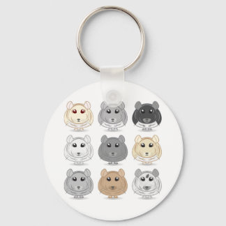 Porte-clés Neuf Porte - clé Chinchilla