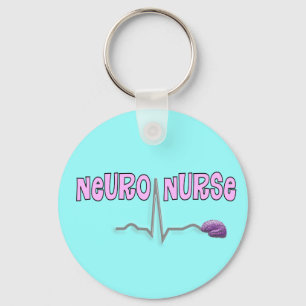 Porte-clés Neuro Infirmière cadeaux