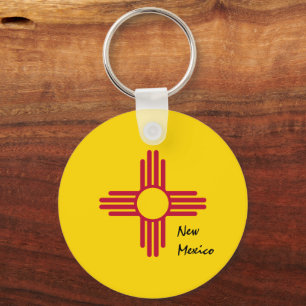 Porte-clés New Mexico Flag & New Mexico patriots /sports