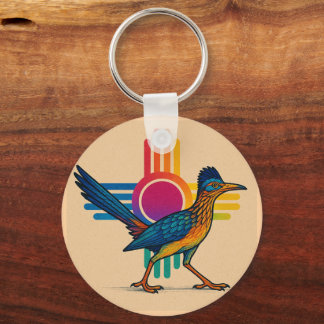 Porte-clés New Mexico Zia Sun 