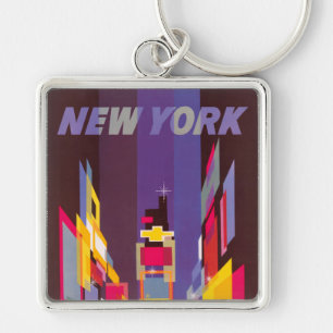 Porte-clés New York a oublié les photos Vintages vieilles pho