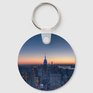 Porte-clés New York City depuis le sommet du Rockefeller Cent