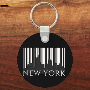 Porte-clés New York City Retro Skyline Graphic - Urban Street