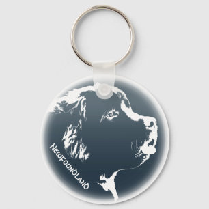 Porte-clés Newfoundland Dog Keychain Newfoundland Keychain