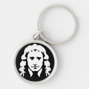 Porte-clés Newton souriant